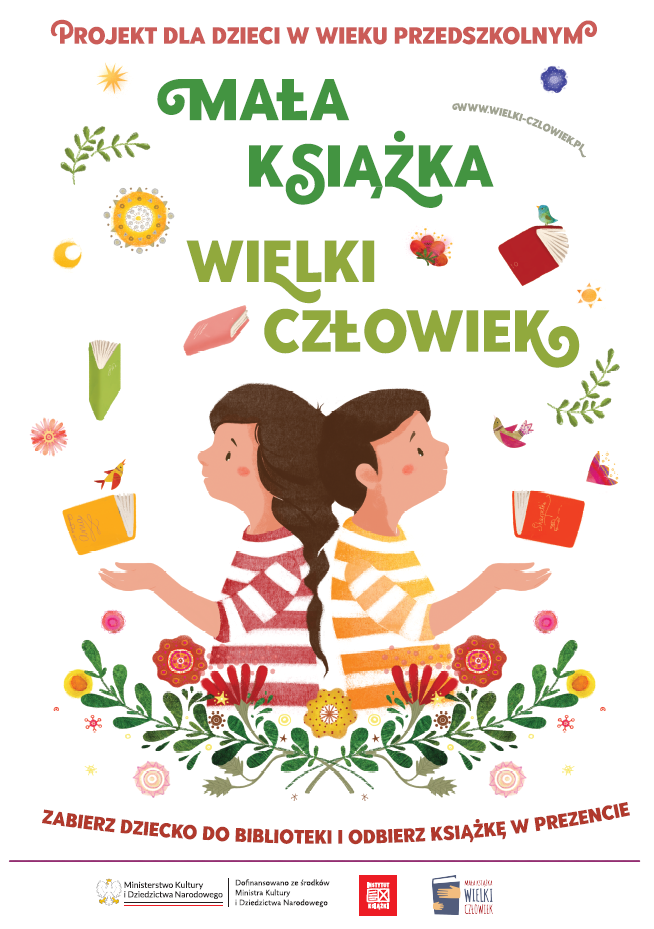 Read more about the article Nowa odsłona kampanii „Mała książka – wielki człowiek” w bibliotece już w październiku!