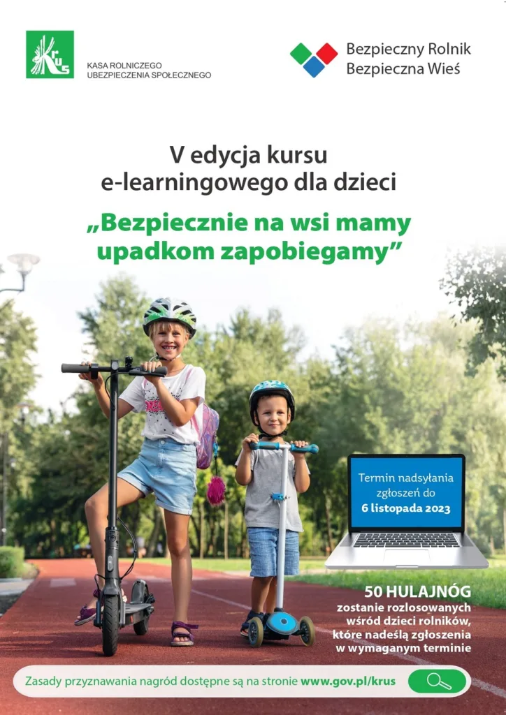Read more about the article Jesienne propozycje KRUS dla dzieci i rolników
