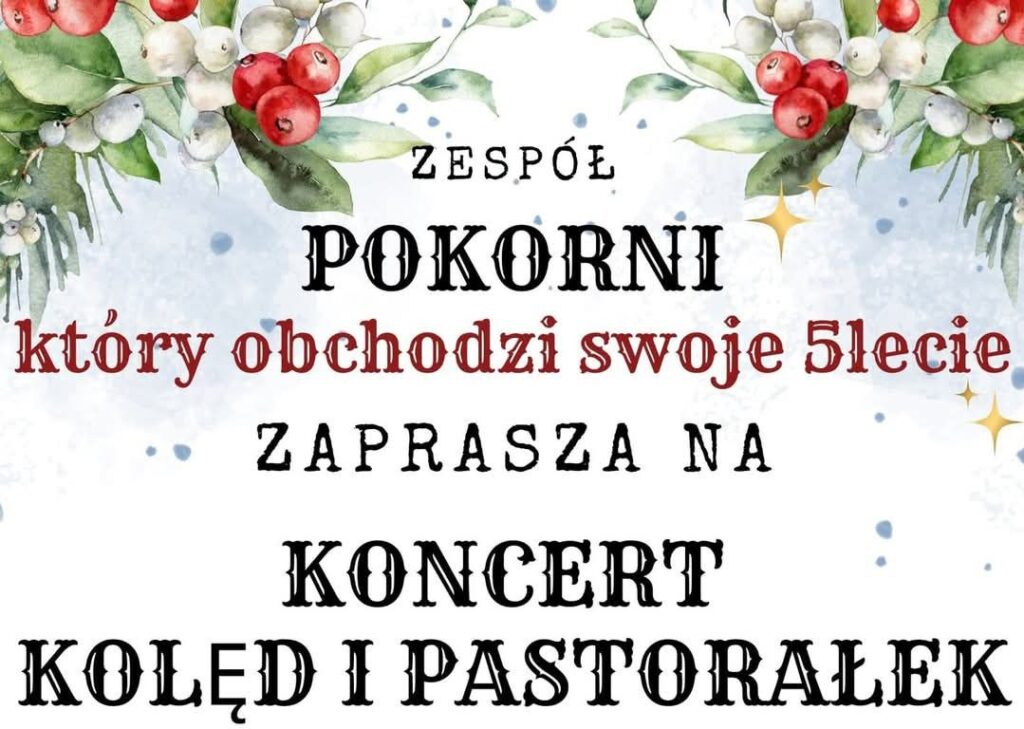 Read more about the article Jubileuszowy Koncert Kolęd i Pastorałek