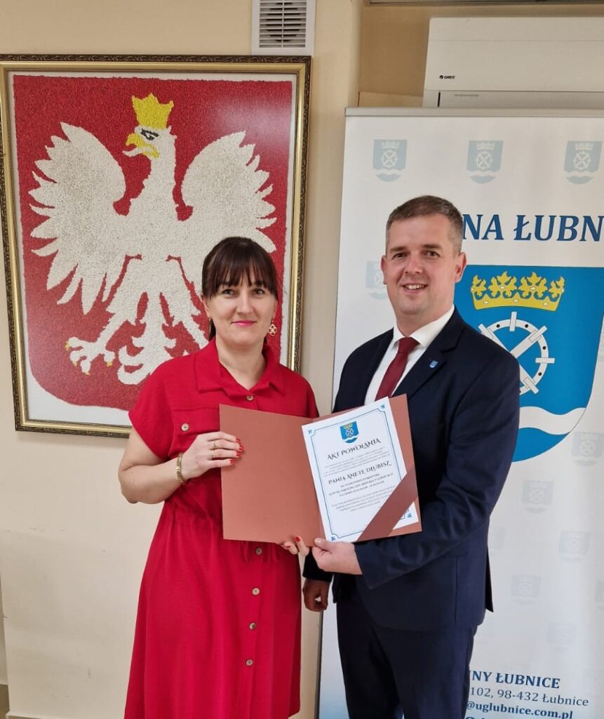 Read more about the article Powołanie Dyrektora Zespołu Szkół im. Armii gen. Andersa w Łubnicach na lata 2025–2029