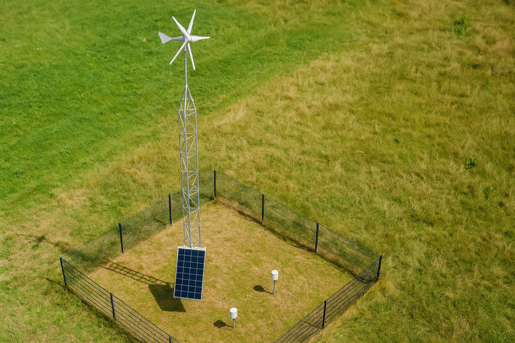 Read more about the article Nowoczesna stacja meteorologiczna w Gminie Łubnice