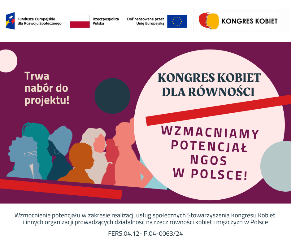 Read more about the article Zaproszenie do udziału w projekcie Kongresu Kobiet