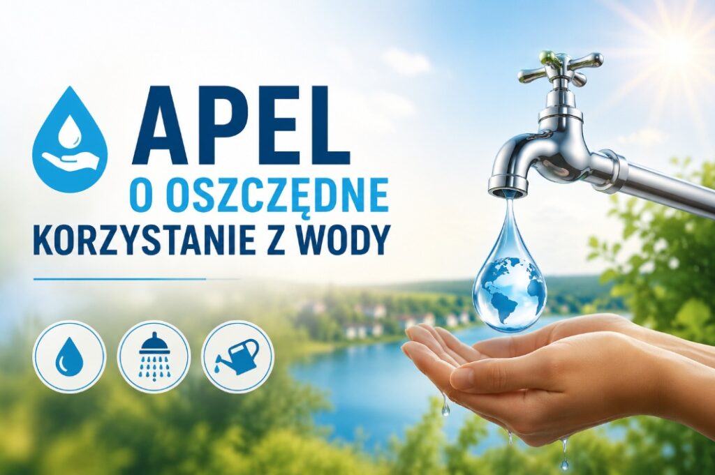 Read more about the article Apel o oszczędne korzystanie z wody