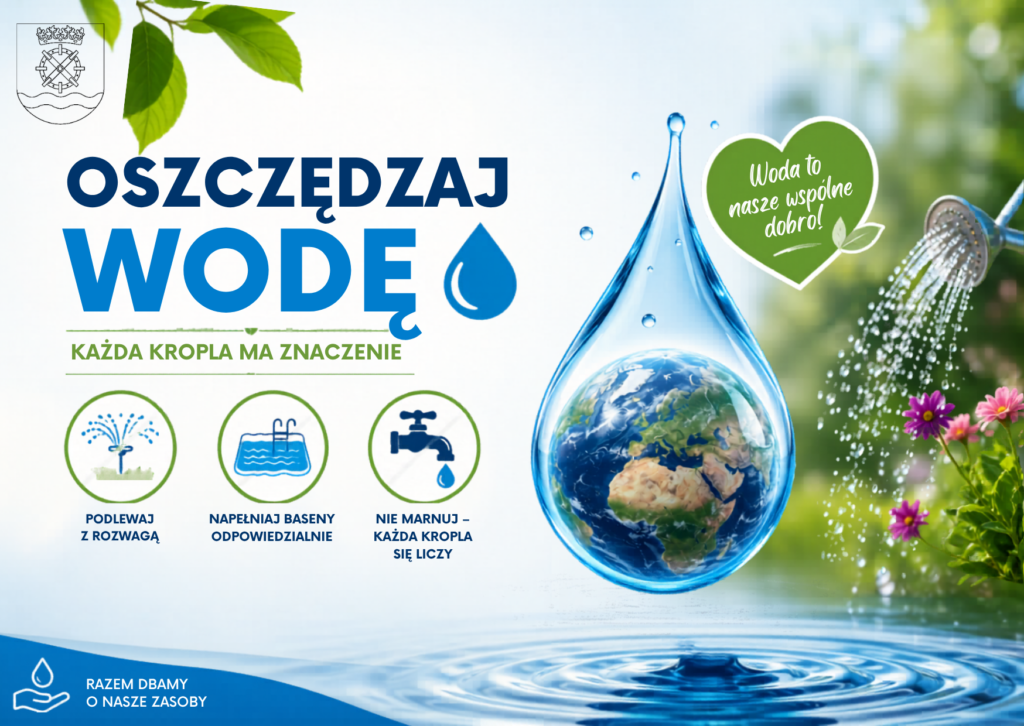 Read more about the article Dbajmy o wodę – korzystajmy z niej odpowiedzialnie